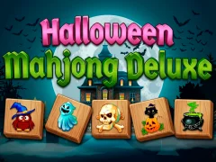 Игра Halloween Mahjong Deluxe онлајн