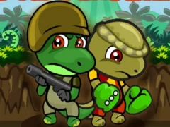 Игра Dino Squad Adventure онлајн