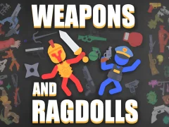 Игра Weapons and Ragdolls онлајн