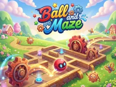 Игра Ball and Maze онлајн