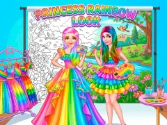Игра Princess Rainbow Look онлајн