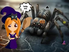Игра Sorceress Escaped Spider Realm онлајн