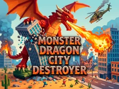 Игра Monster Dragon City Destroyer онлајн