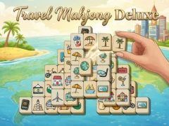 Игра Travel Mahjong Deluxe онлајн