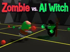 Игра Zombie vs. AI Witch онлајн
