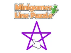 Игра Minigames Line Puzzle онлајн