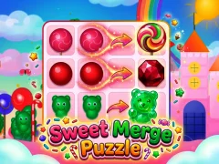 Игра Sweet Merge Puzzle онлајн