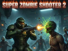 Игра Super Zombie Shooter 2 онлајн