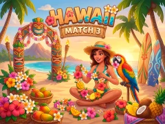 Игра Hawaii Match 3 онлајн