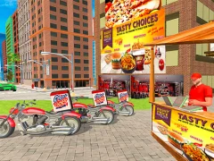Игра Pizza Delivery Boy Simulation онлајн
