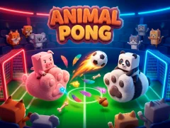 Игра Animal Paws Pong онлајн