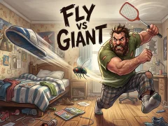 Игра Fly vs Giant онлајн