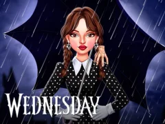Игра Celebrity Wednesday Addams Style онлајн