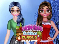 Игра Princess Christmas Places онлајн