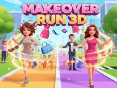 Игра Makeover Run 3D онлајн