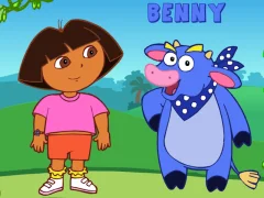 Игра Dora's Meet My Friends онлајн