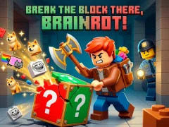 Игра Break the block there, Brainrot! онлајн