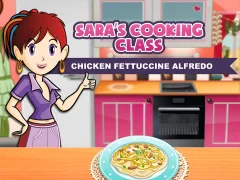 Игра Sara's Cooking Class: Chicken Fettuccine Alfredo онлајн