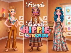 Игра Friends Hippie Trends онлајн