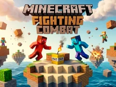 Игра Minecrafts Fighting Combat онлајн