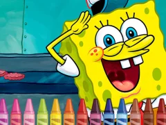 Игра Sponge Bob Coloring онлајн