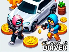 Игра Obby vs Noob Driver онлајн