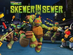 Игра Teenage Mutant Ninja Turtles: Skewer in the Sewer онлајн