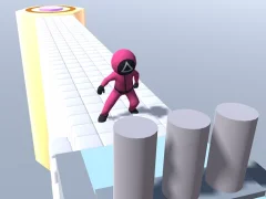 Игра Squid Gamer Runner Obstacle онлајн