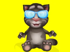 Игра Baby Talking Tom Eye Doctor онлајн