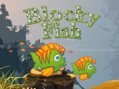 Игра Blocky Fish онлајн