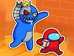 Игра Rainbow Friends Survival Puzzle онлајн