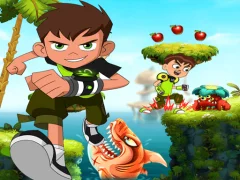 Игра Ben 10 Super Run Fast онлајн