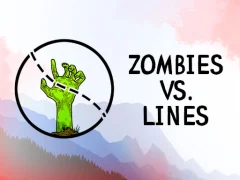Игра Zombies VS. Lines онлајн