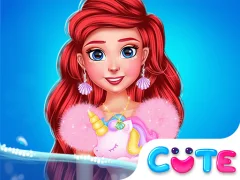Игра Princess Turned Into Mermaid онлајн