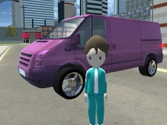 Игра Squid Gamer City Driving Gang онлајн