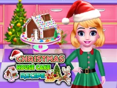 Игра Christmas House Cake Recipe онлајн