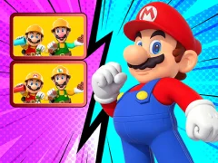 Игра Mario spot The Differences онлајн