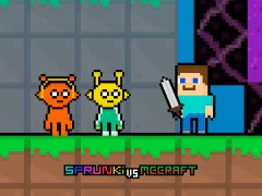 Игра Sprunki vs MCCraft онлајн