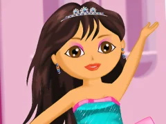 Игра Dora Ballerina Dressup онлајн
