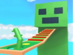 Игра Noob Robo Parkour онлајн