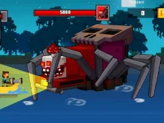 Игра Pirate Block Craft Monster Shooter онлајн