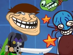 Игра TrollFace Jigsaw онлајн
