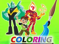 Игра Ben 10 Coloring онлајн