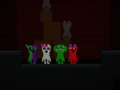 Игра Horror Ban Ban 1 2 Player Parkour онлајн