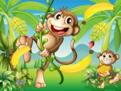 Игра Jungle Monkey Run онлајн
