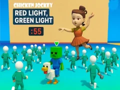 Игра Chicken Jockey: Red Light, Green Light онлајн