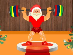Игра Santa Claus Weightlifter онлајн