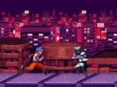 Игра Endless Cyberpunk Runner онлајн