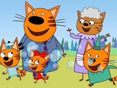 Игра Cat Family Educational Games онлајн