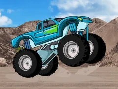 Игра Monster Truck Wheels 2 онлајн